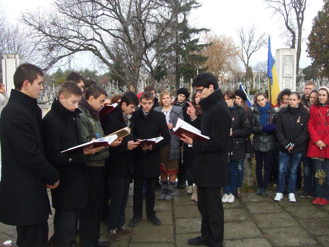 1 Decembrie sărbătorit de seminariştii botoşăneni