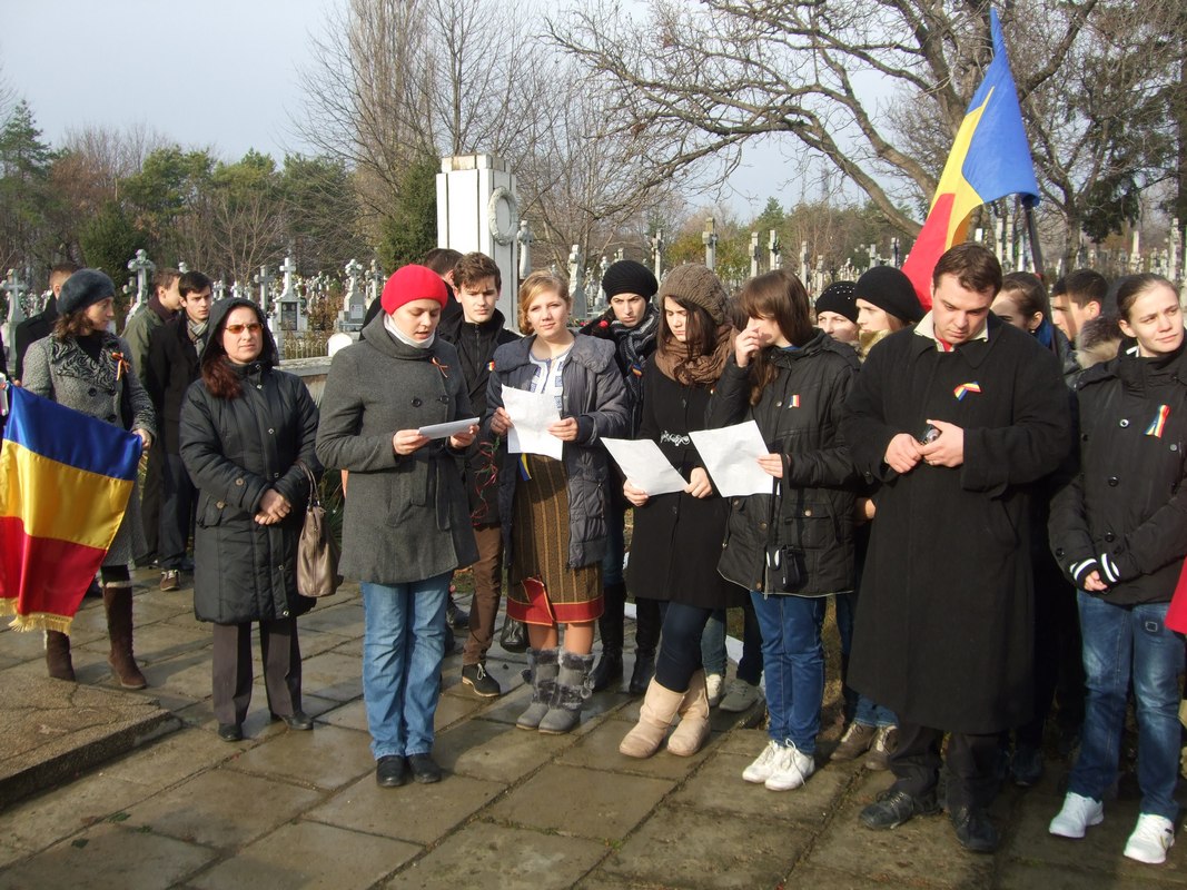 1 Decembrie sărbătorit de seminariştii botoşăneni