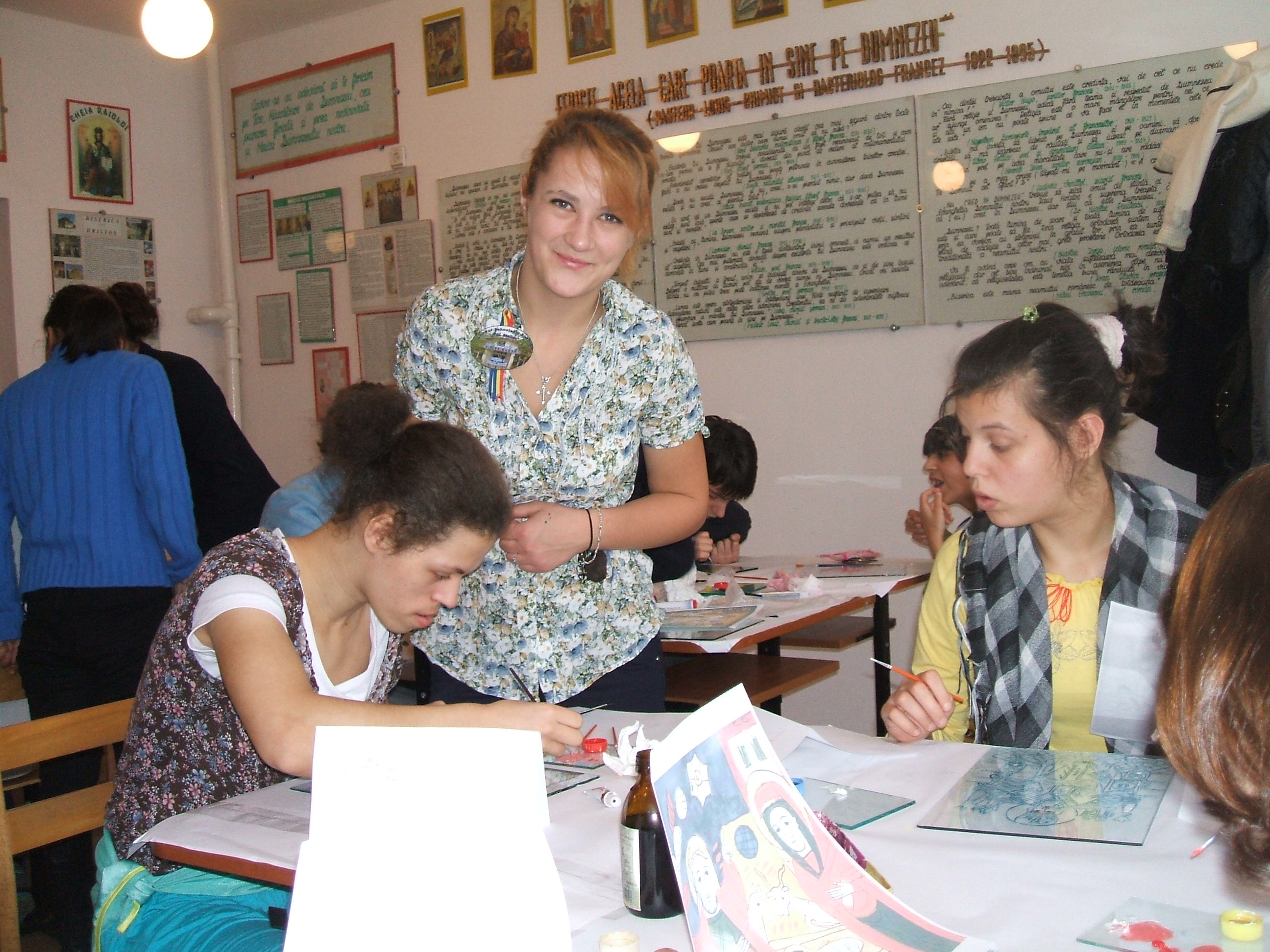 &quot;Icoana care mişcă sufletul&quot; activitate organizată cu ocazia zilei &quot;Porţilor Deschise&quot; la Liceul Tehnologic Special &quot;Sf.Stelian&quot; Botoşani