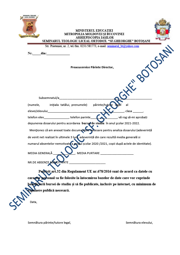 Programul național de protecție socială „Bani de liceu”