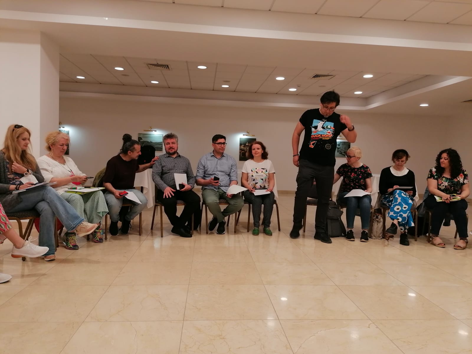 Schimb de bune practici la nivel european la Seminarul Teologic Liceal Ortodox “Sfântul Gheorghe” Botoșani  	  În perioada 7 -11 .05.2022 trei cadre didactice de la Seminarul Teologic Liceal Ortodox ,,Sf. Gheorghe" Botoșani ( Pr.prof.dr. Daniel Dascălu, Cezar Grădinaru și Adina Papuc) au participat la cursul ,,Soft skills". Cursul face parte din proiectul FAITH (credinta ) – Foster ability, inclusion ,tenderness, harmony, proiect cu finantare europeană, in cadrul programului Erasmus +, Actiunea K1, si a avu