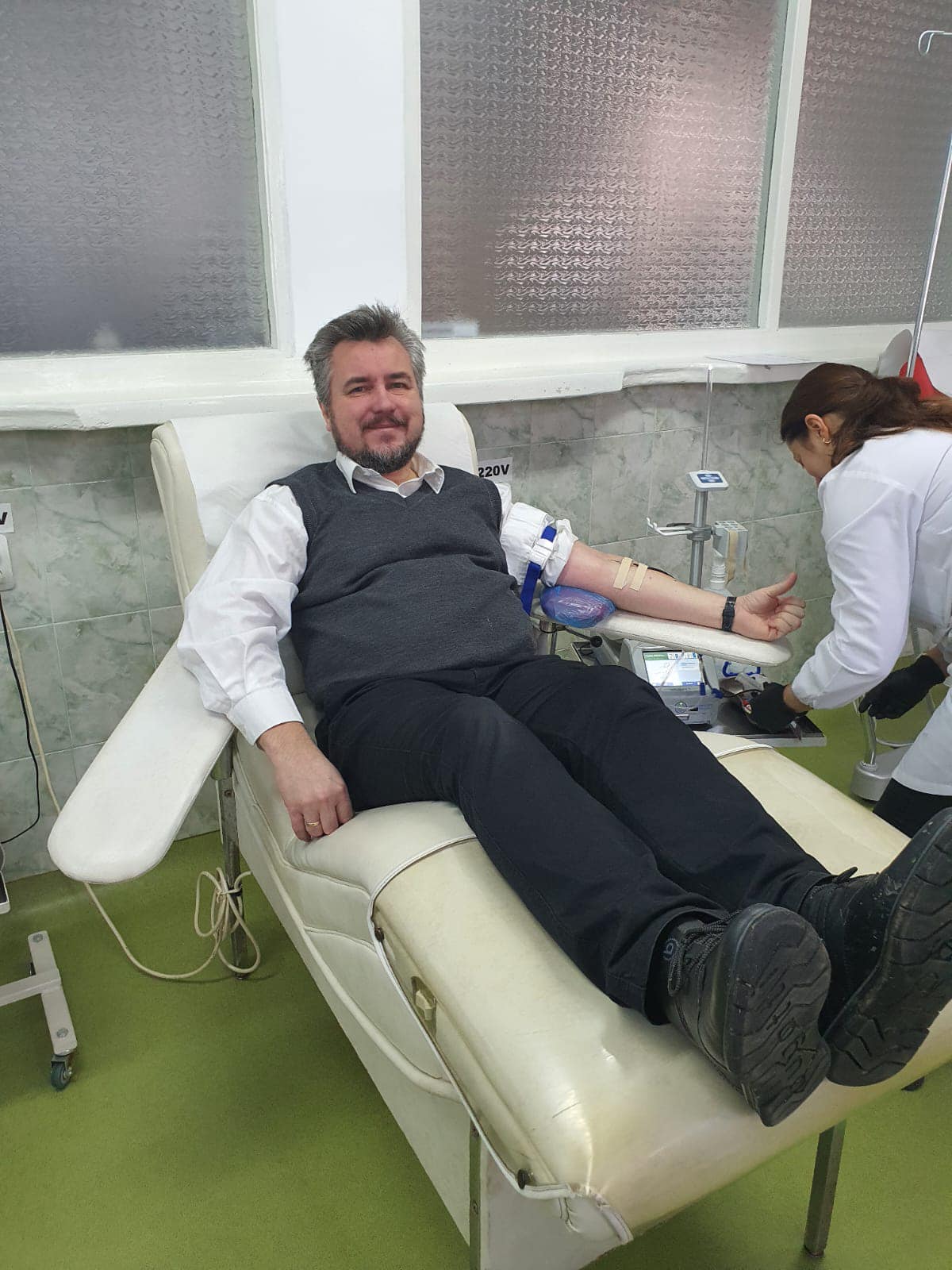 Campania donării de sânge - Centrul de Transfuzii sanguine din Botoșani 25.11.2022