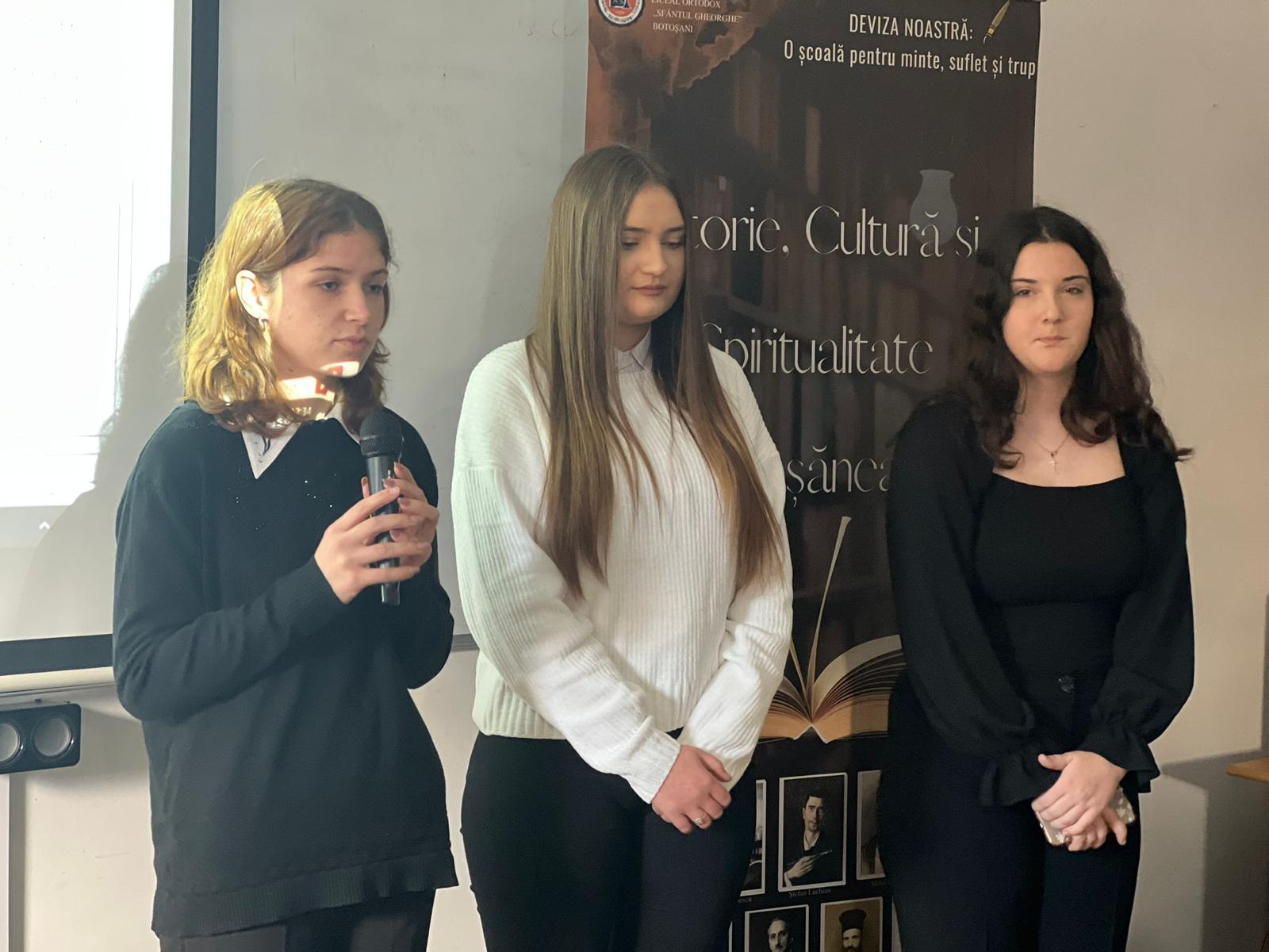 Mihai Eminescu omagiat la Seminarul Teologic Liceal Ortodox „Sf. Gheorghe” din Botoșani