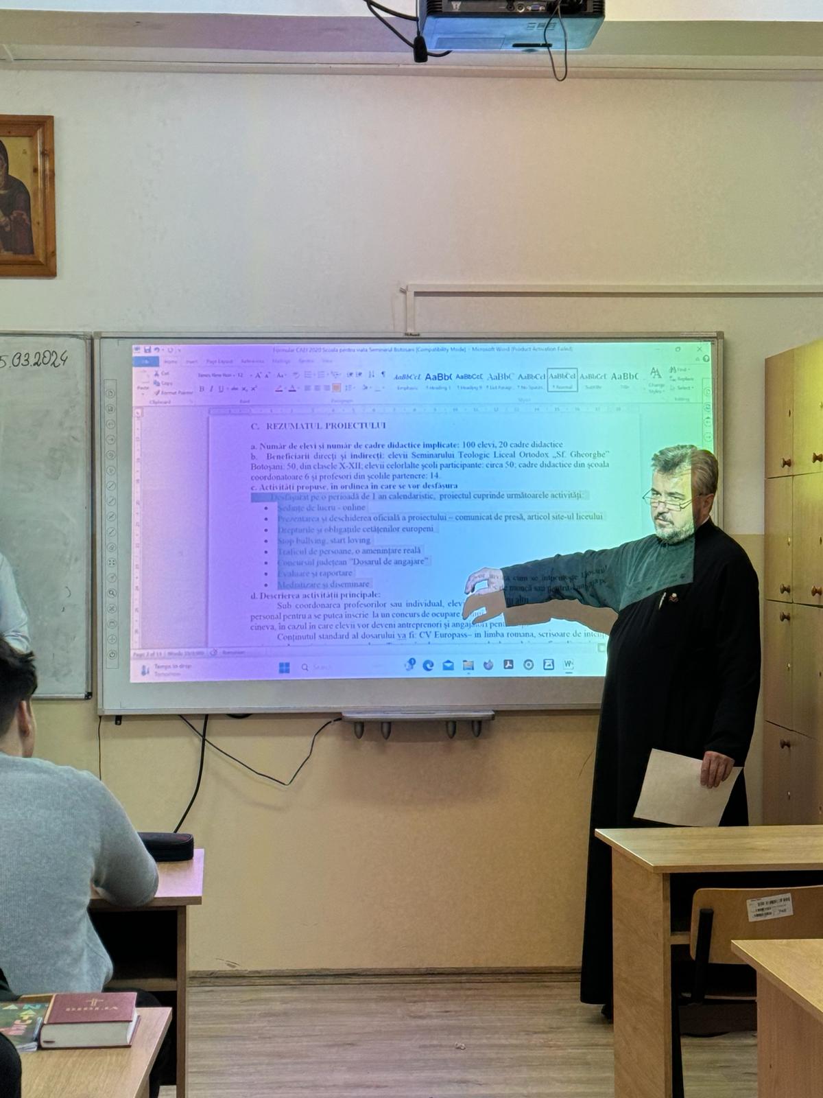 Proiectul interregional ”Singing and Living”  2024