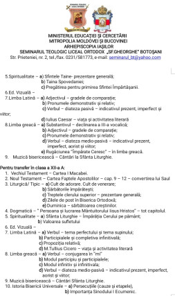 Examene diferență