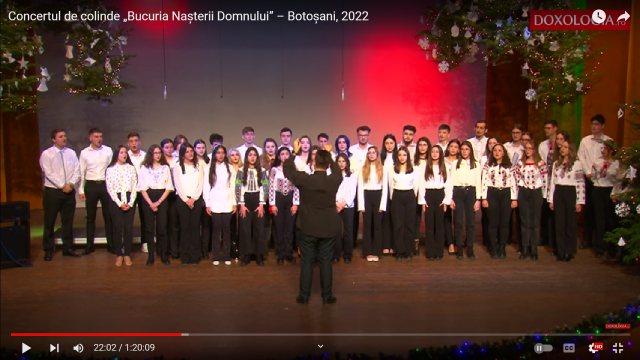 Corul Liceului de Arta Stefan Luchian Botosani