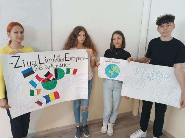 26 SEPTEMBRIE - ,,ZIUA EUROPEANĂ A LIMBILOR”